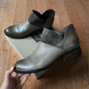 7.5 Leather Booties - MINT CONDITION